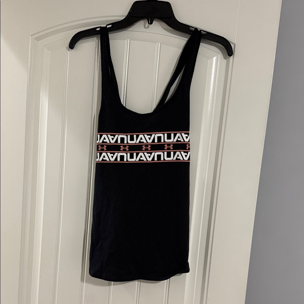 Under Armour Black and White Women's Tank Top